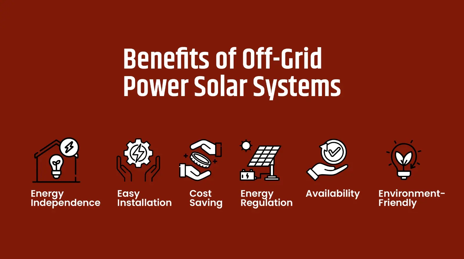 Benefits of Off-Grid Power Solar Systems