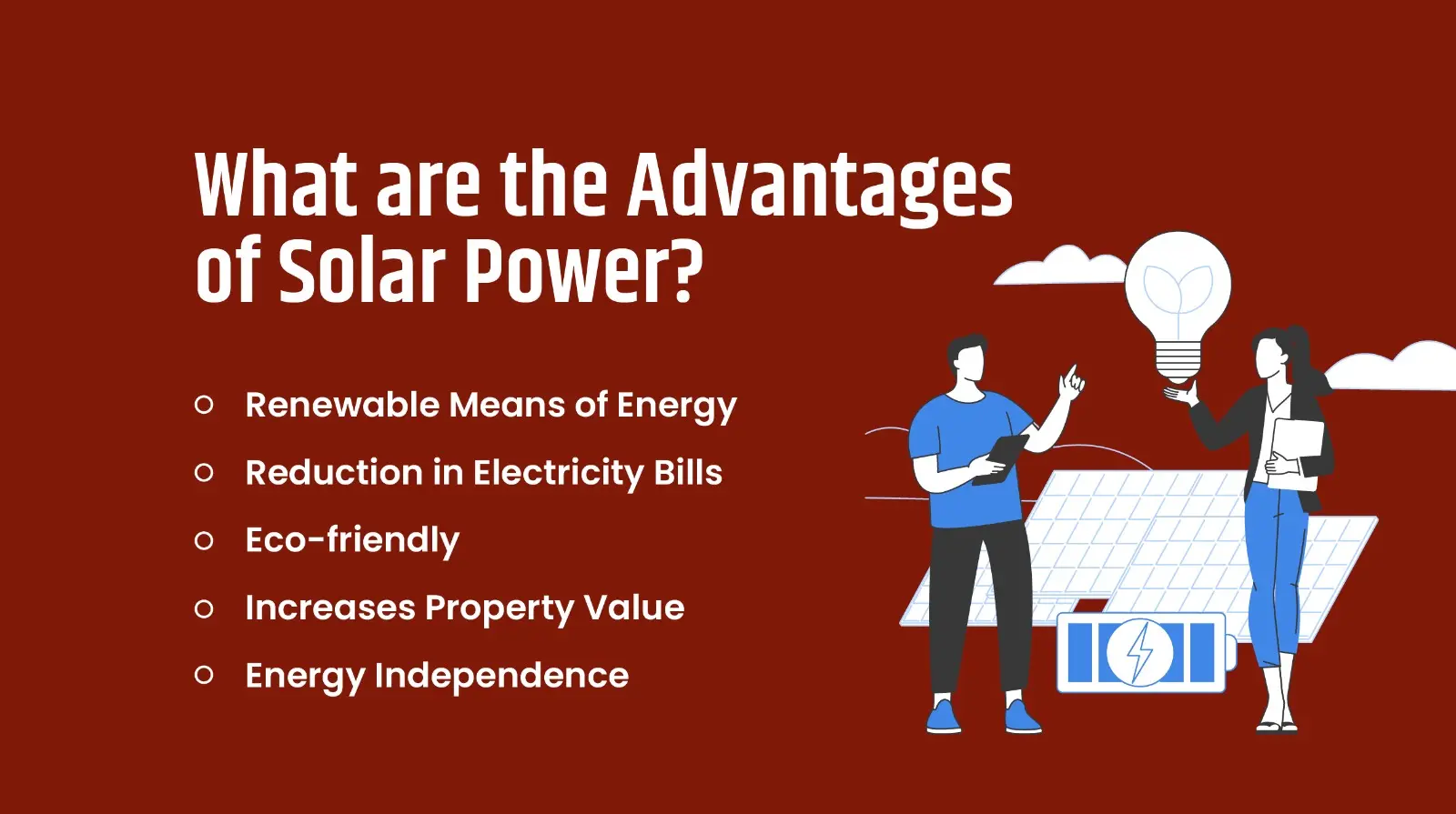 What are the Advantages of Solar Power?