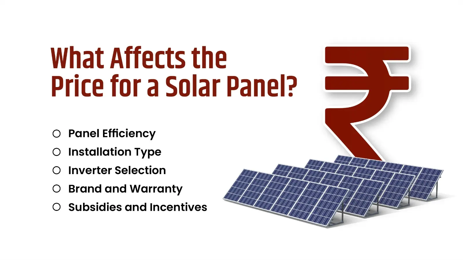 What Affects the Price for a Solar Panel? 