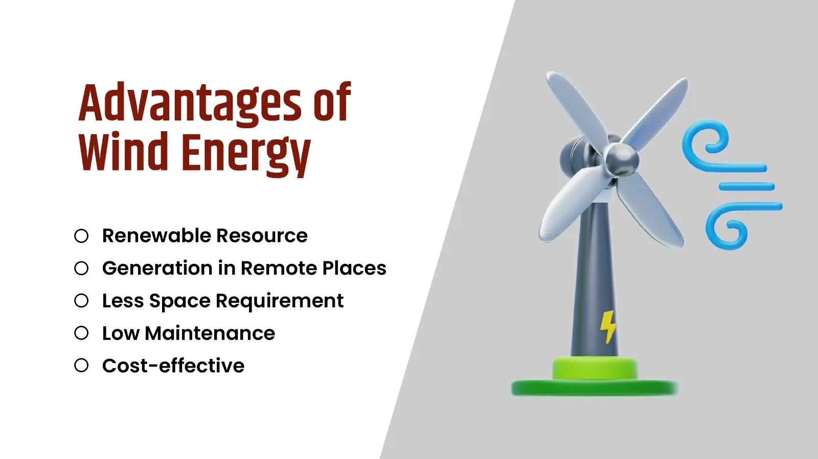 Advantages of Wind Energy