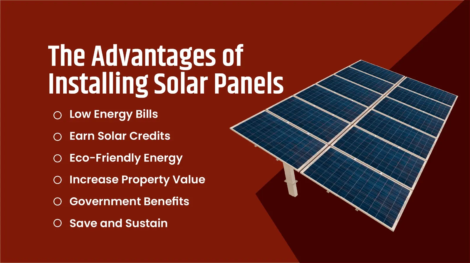  Advantages of Installing Solar Panels 