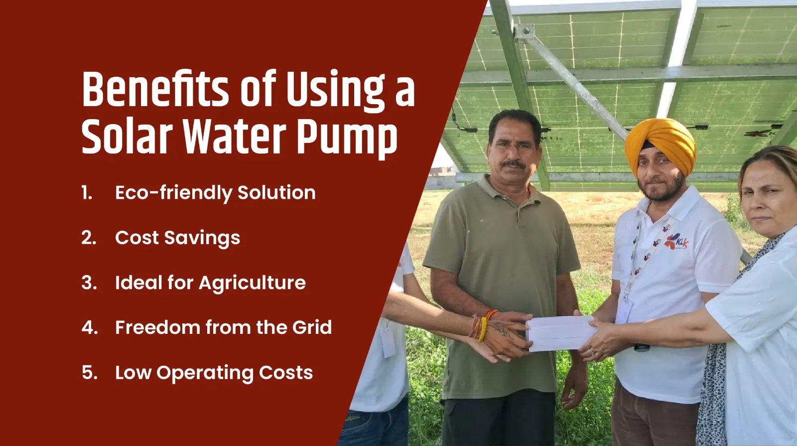 Benefits of Using a Solar Water Pump