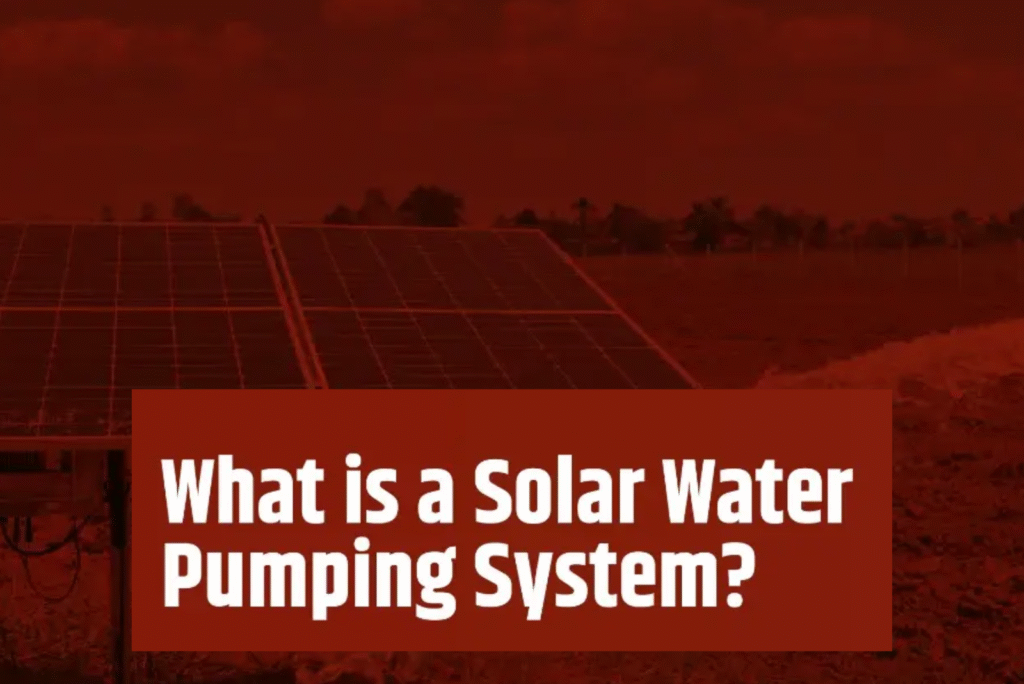 Solar Water Pumping