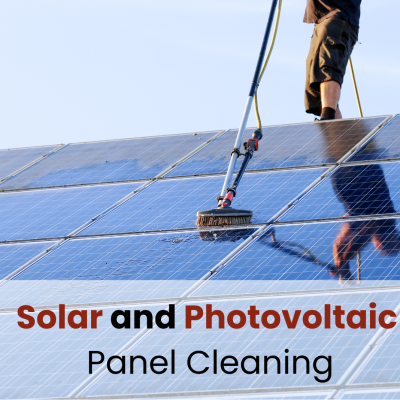 Solar and Photovoltaic Panel Cleaning